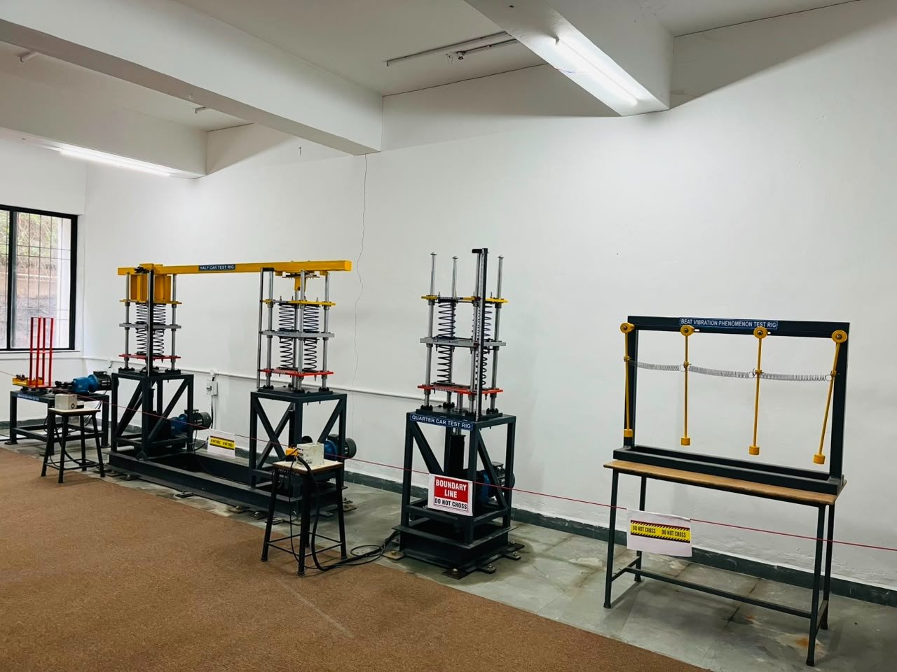 Flora NVH Lab Test Rigs